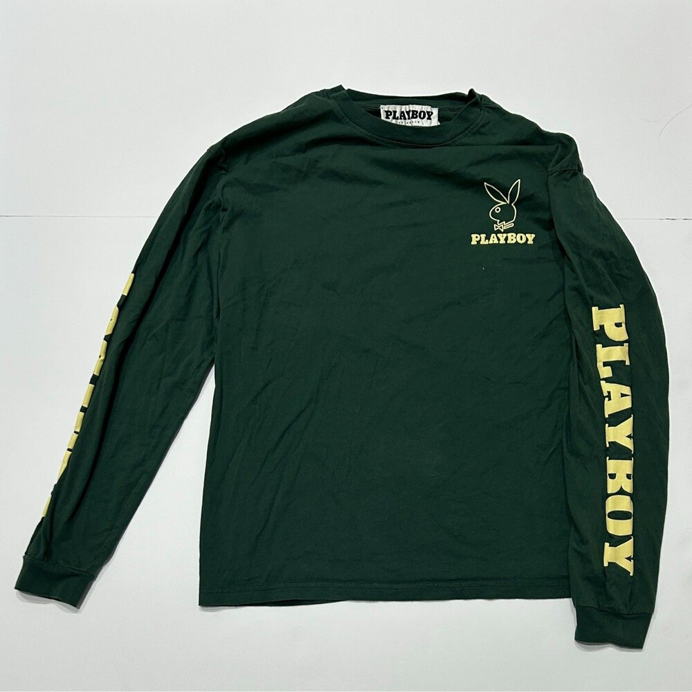 playboy green sleeve Size medium